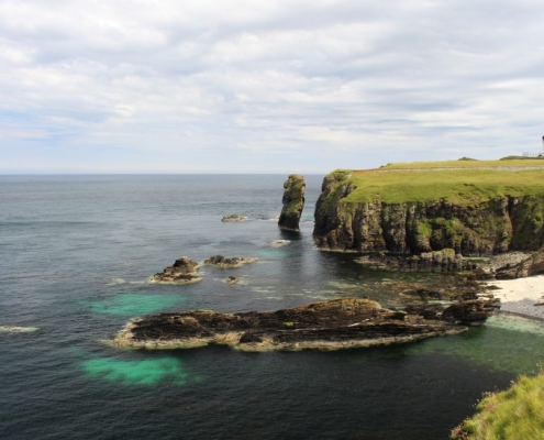 Noss head 5 miles away