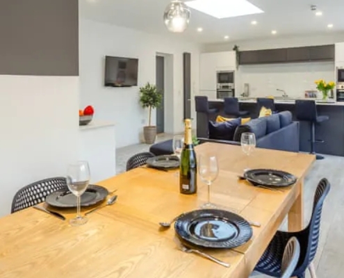 Dining Area at Langley Lodge