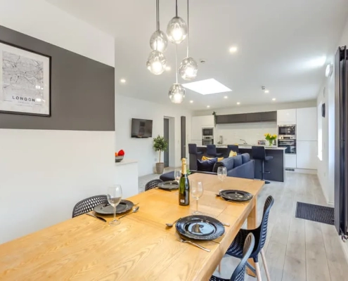 Dining Area at Langley Lodge