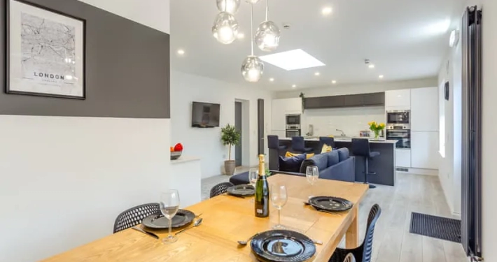 Dining Area at Langley Lodge